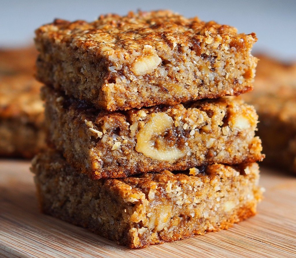 Banana Oatmeal Bars