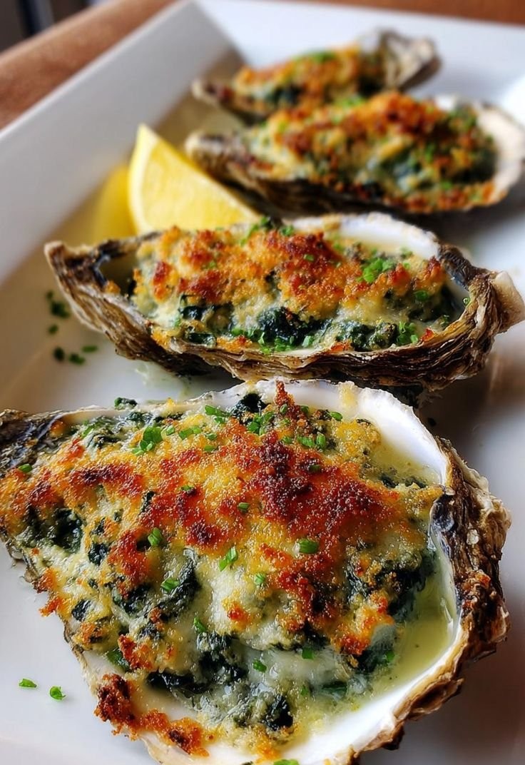 Oysters Rockefeller