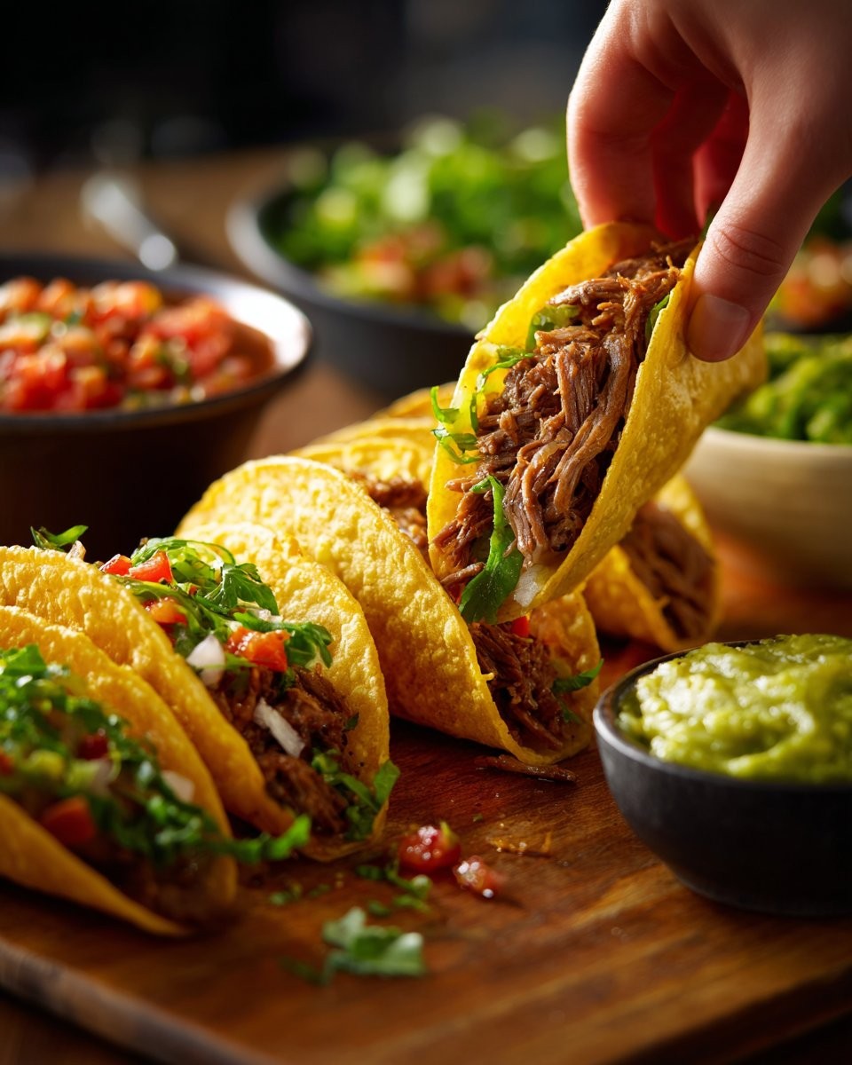 Crispy Beef Tacos