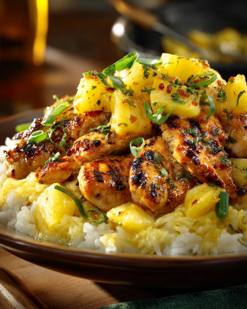 Pineapple Chicken and Rice