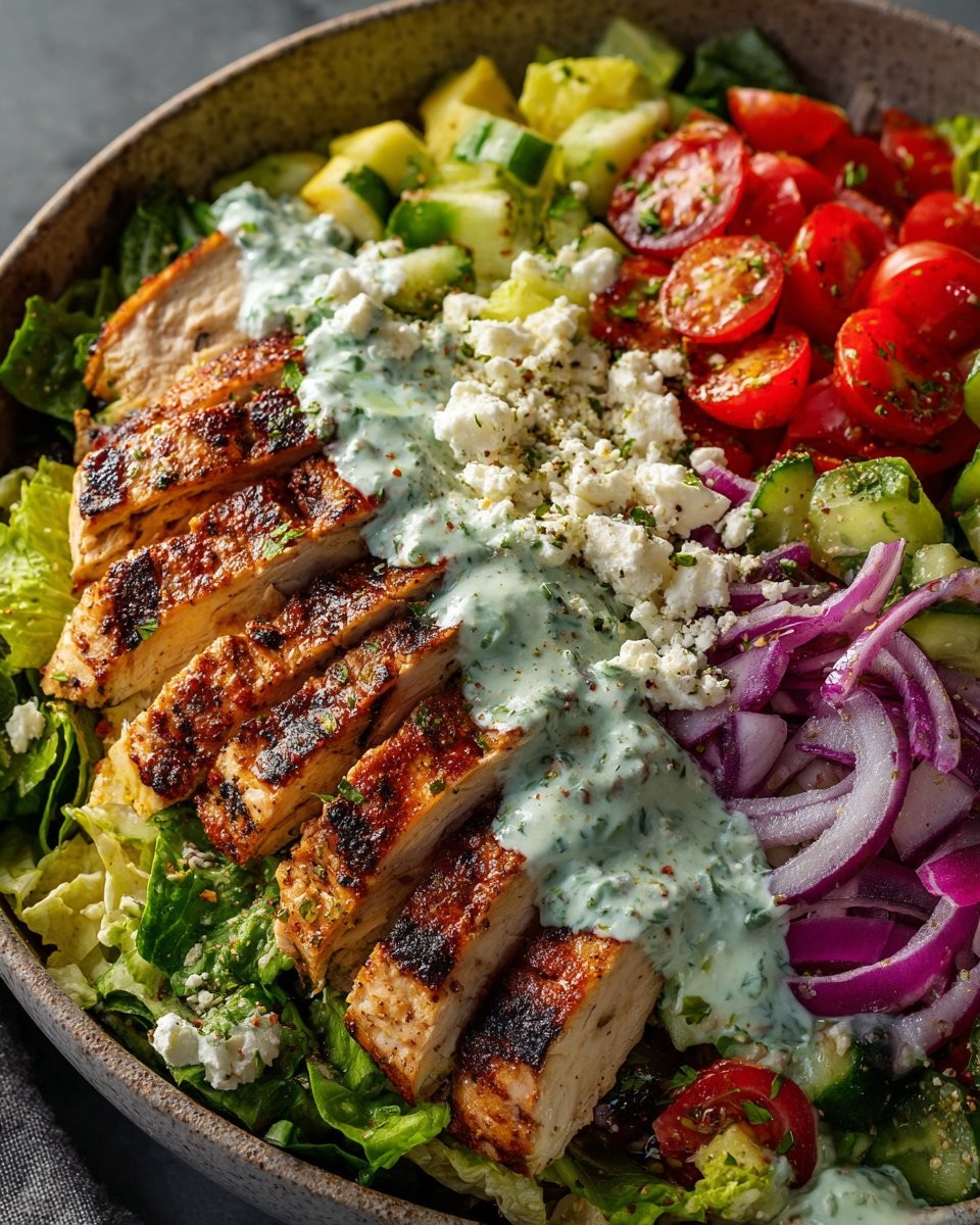 Greek Chicken Bowls
