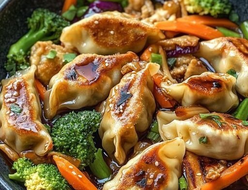 Potsticker Stir Fry Delight