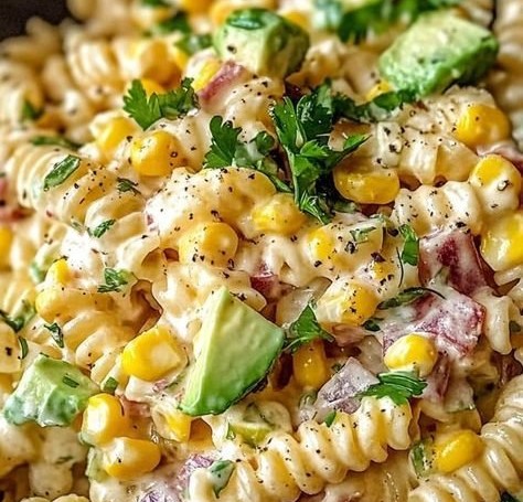 Mexican Street Corn Pasta Salad