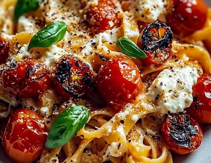 Creamy Roasted Tomato and Garlic Pasta Sauce