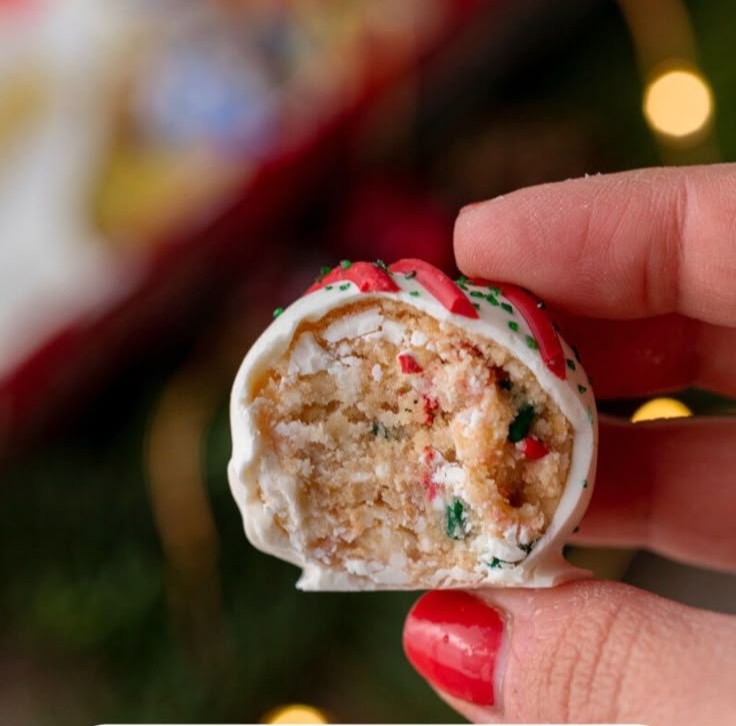 Little Debbie Christmas Tree Cake Truffles