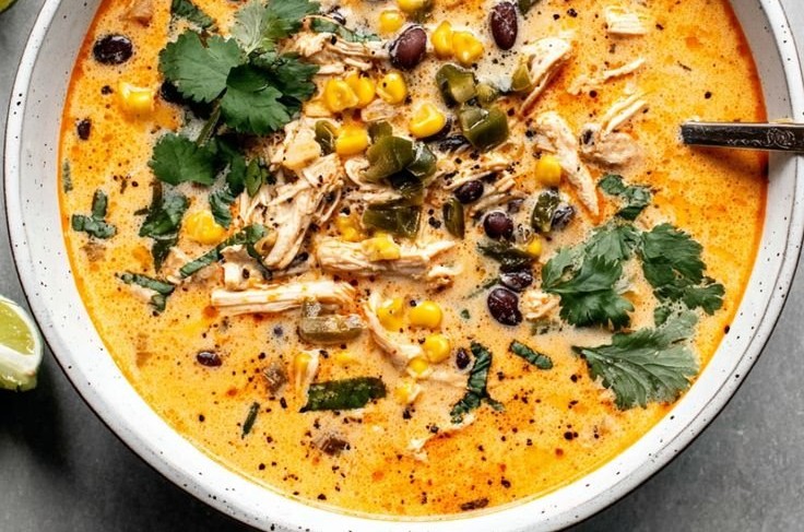 Chicken Poblano Soup