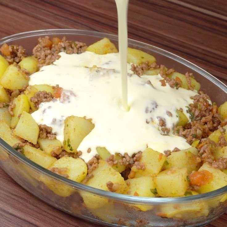 Papas con Carne Molida