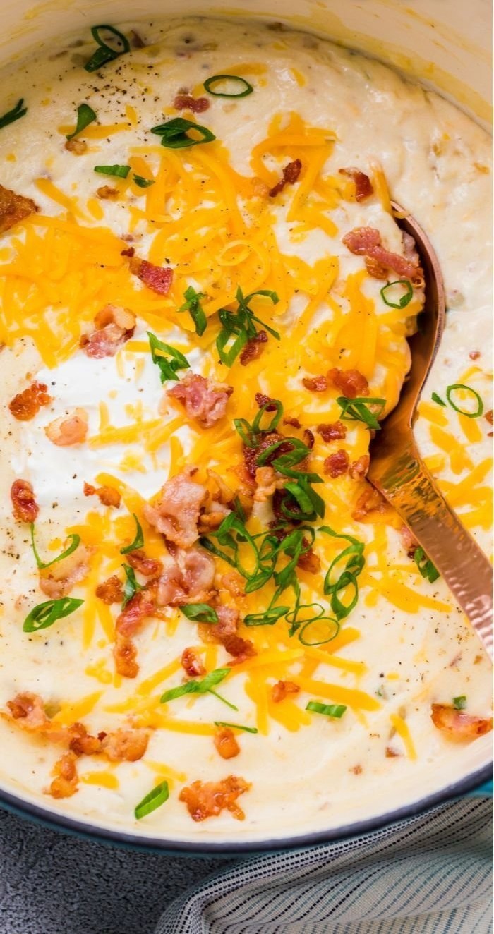 Easy Loaded Potato Soup