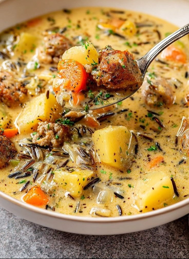 Creamy Potato and Sausage Chowder
