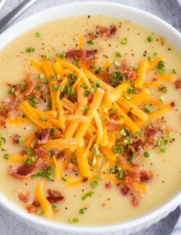 Creamy Potato Cheese Soup