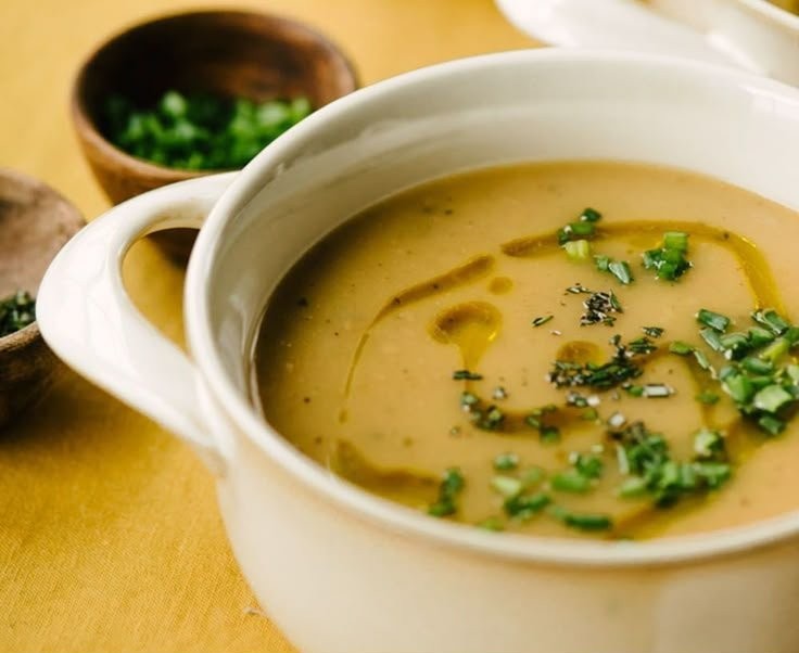 Potato and Caramelized Onion Soup