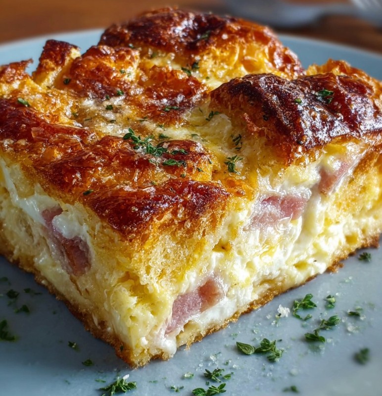 Monte Cristo Breakfast Casserole