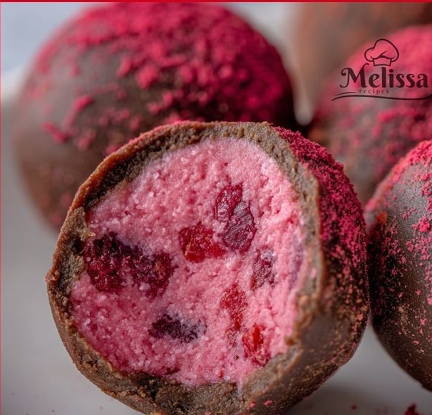 Velvety Raspberry Truffles: Melt-in-Your-Mouth Dessert!