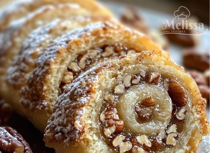Italian Nut Roll Cookies