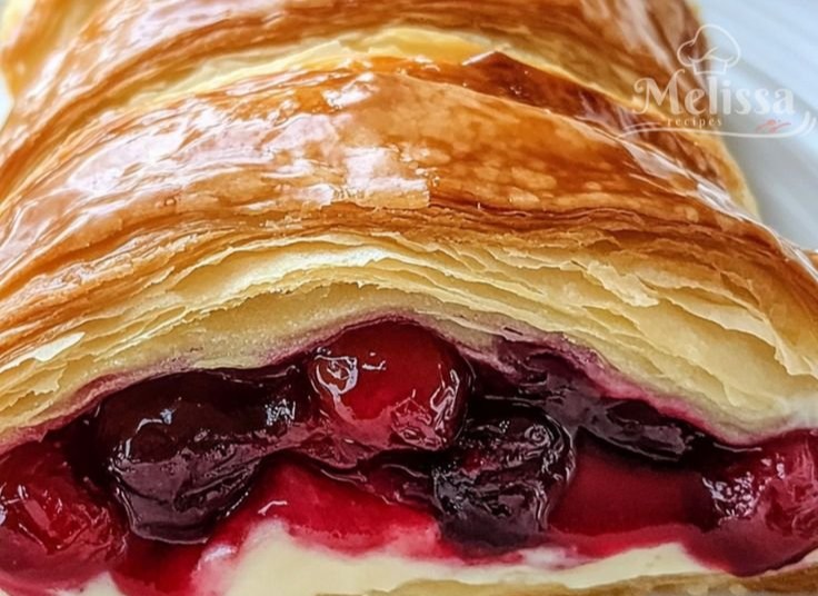 Irresistible Cherry Cheese Danish