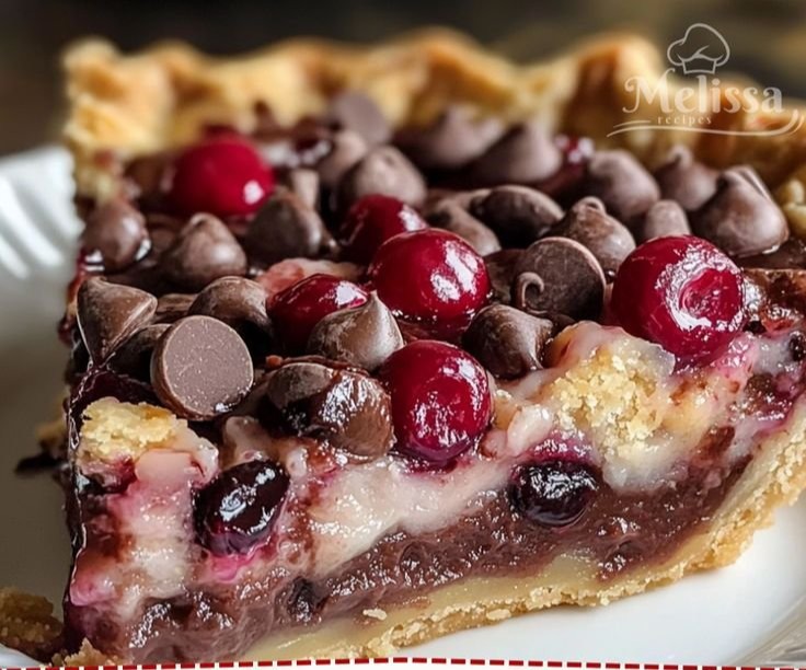 Cherry Chocolate Chip Pie: A Delicious & Easy Recipe