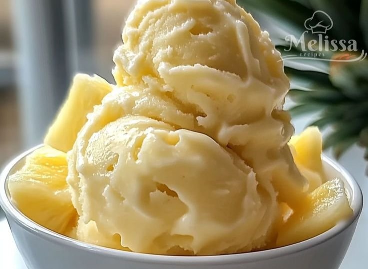 Pineapple Ice Cream