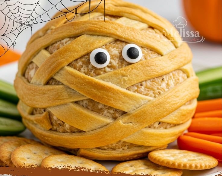Mummy Cheese Ball