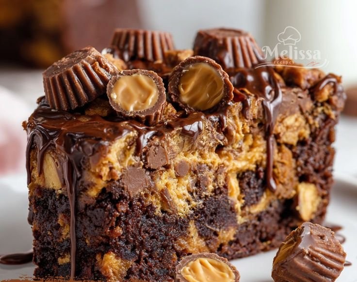 Peanut Butter Cup Dump Cake Delight Recipe
