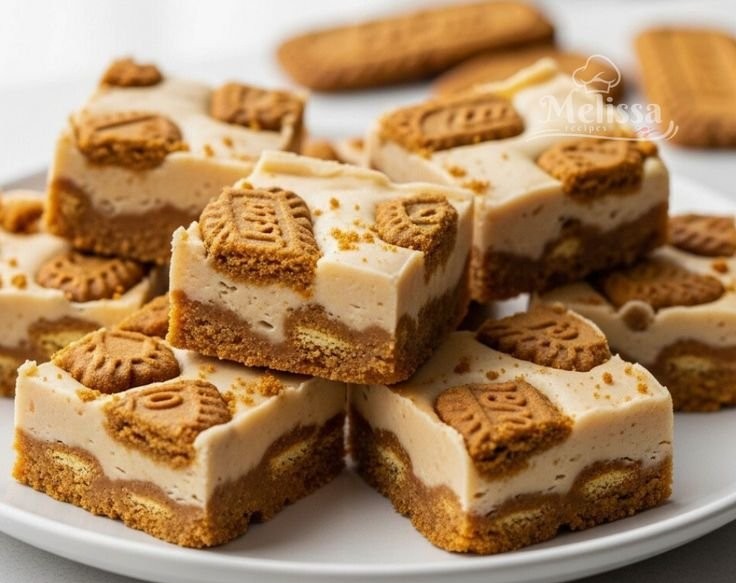 Easy Biscoff Fudge