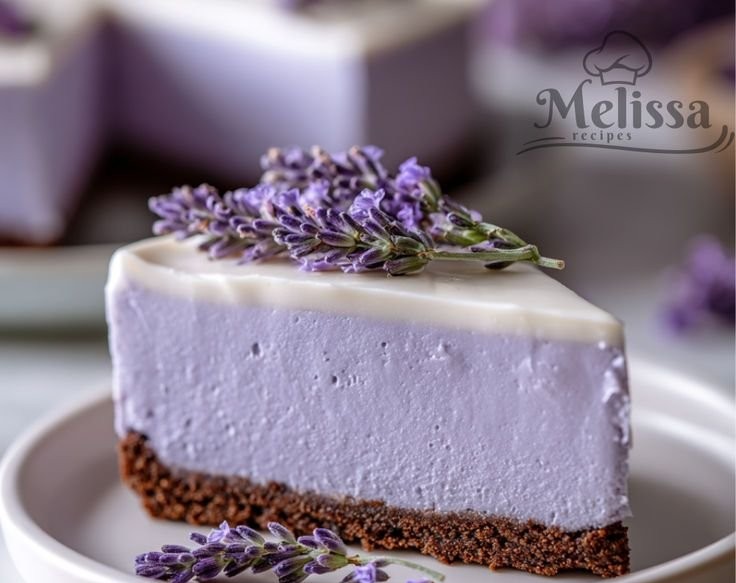 Easy Honey Lavender Cheesecake