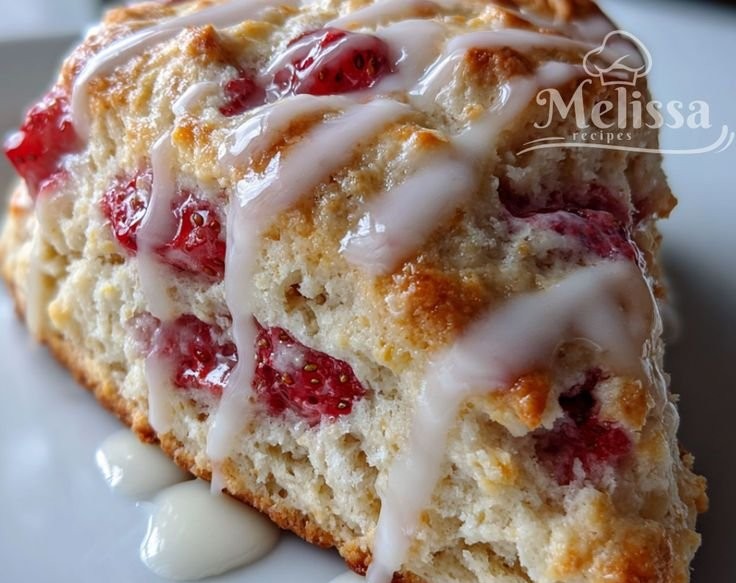 Strawberries And Cream Scones