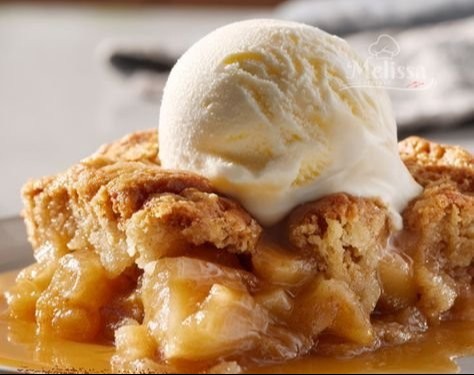 Warm Caramel Apple Dump Cake