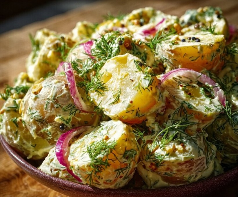 Scandinavian Dill Potato Salad
