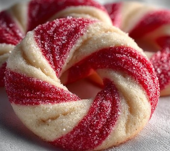 Candy Cane Cookies