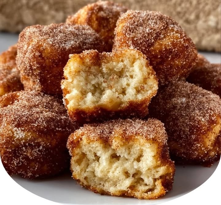 Vanilla Cinnamon Sugar Christmas Bites