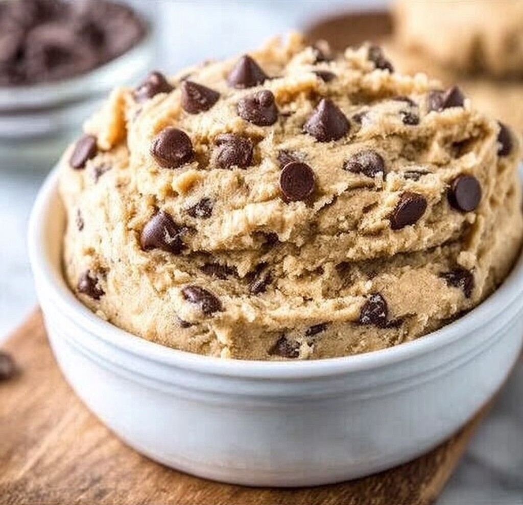 Egg-Free Chocolate Chip Cookie Dough