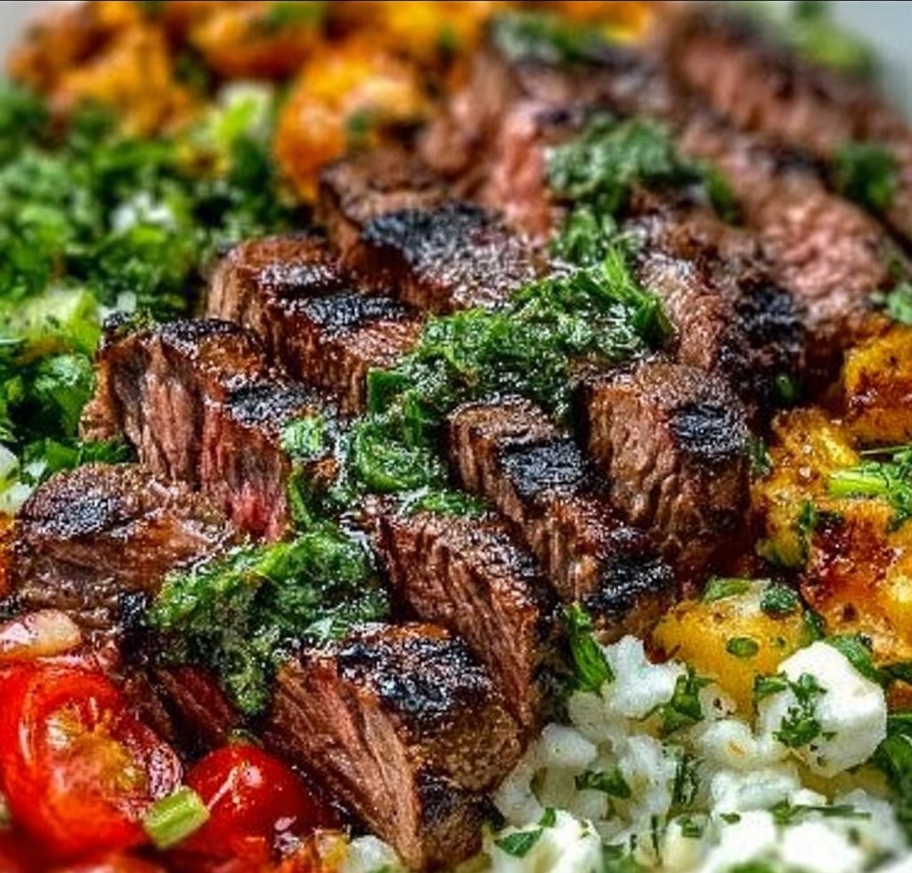 Mediterranean Steak Bowl Recipe