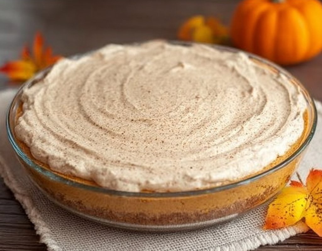 Sugar-Free No Bake Pumpkin Cheesecake
