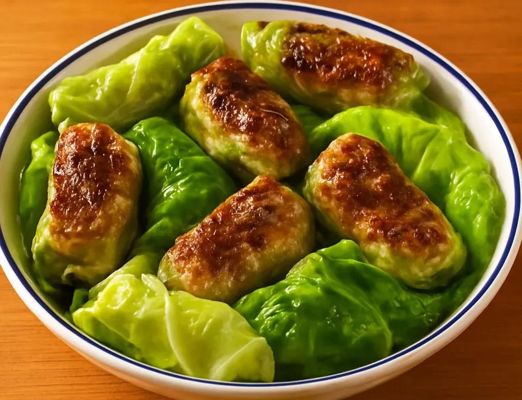 Low-Carb Cabbage & Pork Dumplings Recipe