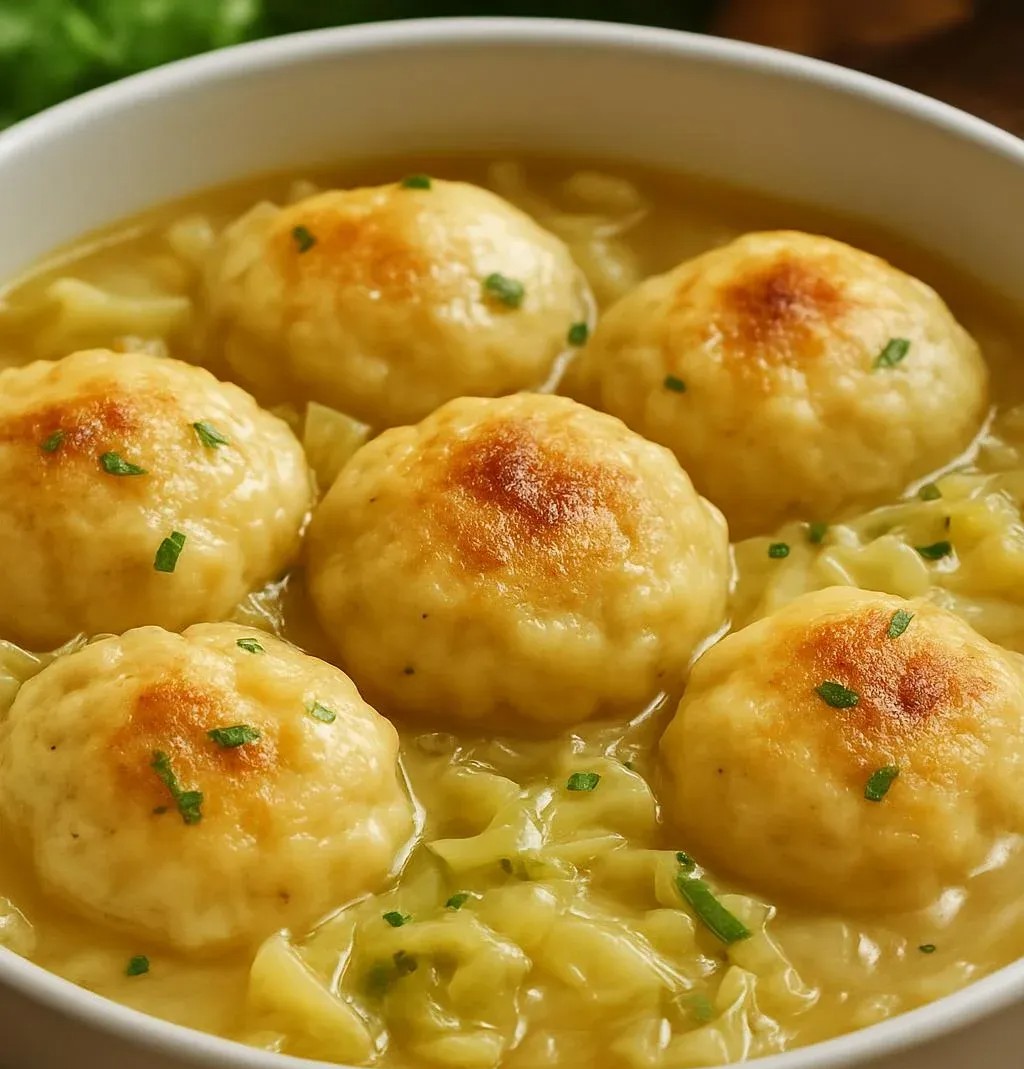 Cozy Dumplings With Cabbage