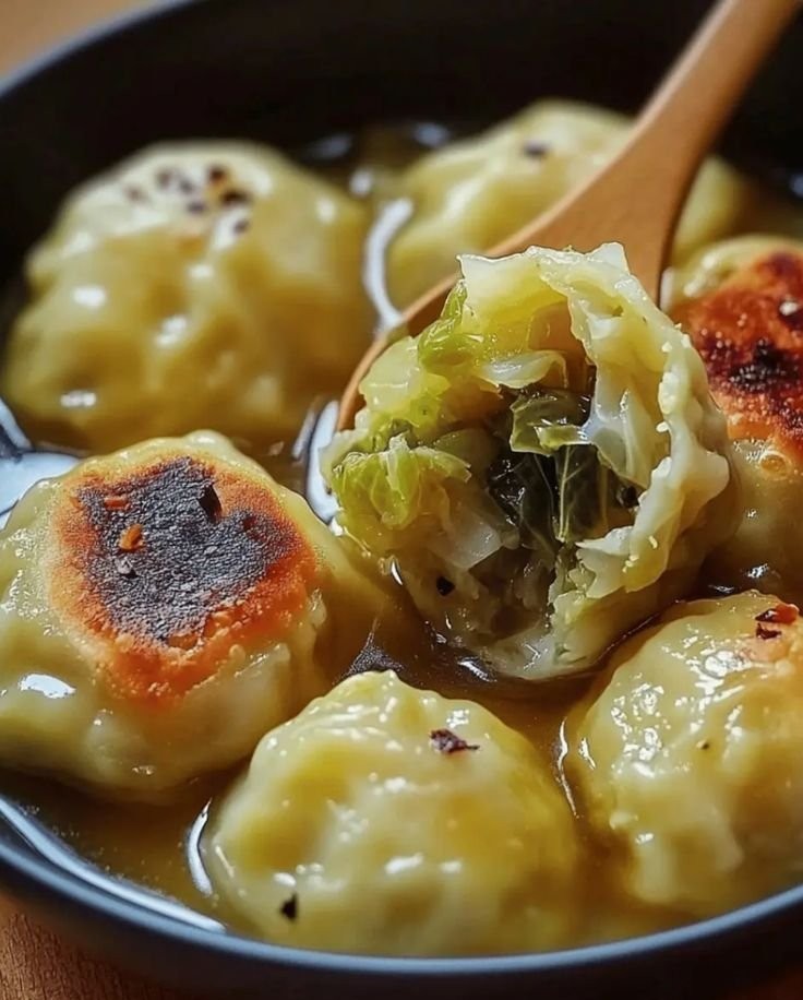Delicious German Cabbage &amp; Dumplings - A Cozy Comfort Dish
