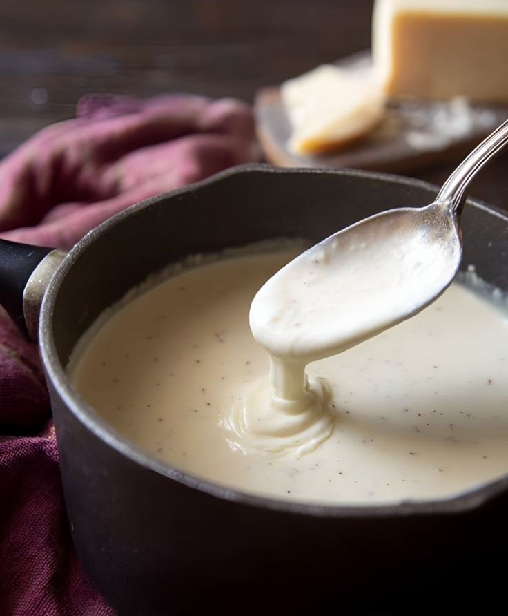 Béchamel sans beurre