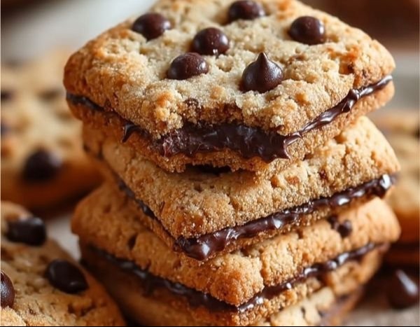 Biscuits Sains Fourrés au Chocolat : Une Douceur Satisfaisante et Nutritive