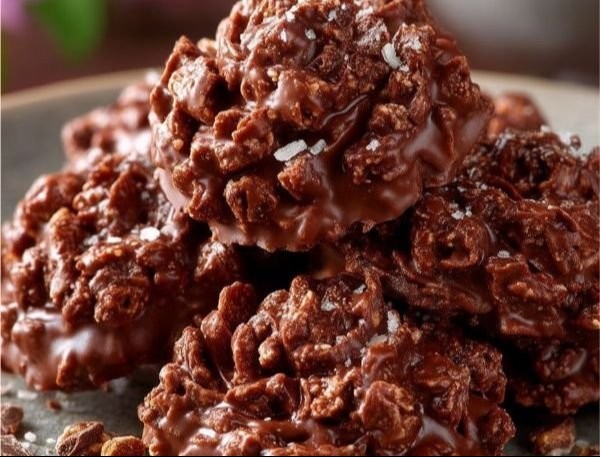 Roses des sables au chocolat