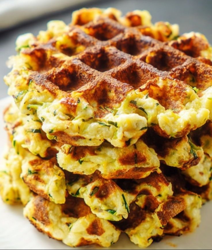 Gaufres Salées Courgette
