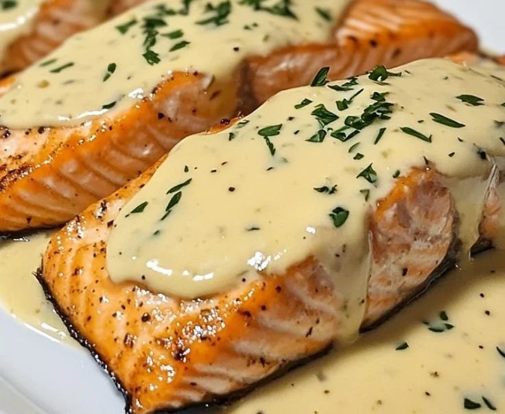 Creamy Garlic Butter Salmon