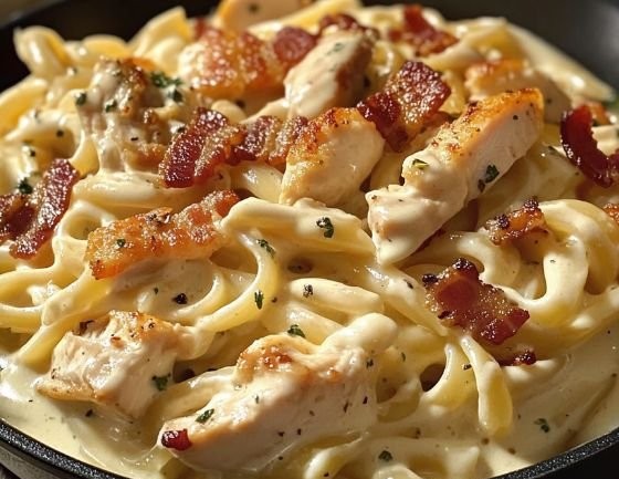Chicken Bacon Ranch Pasta
