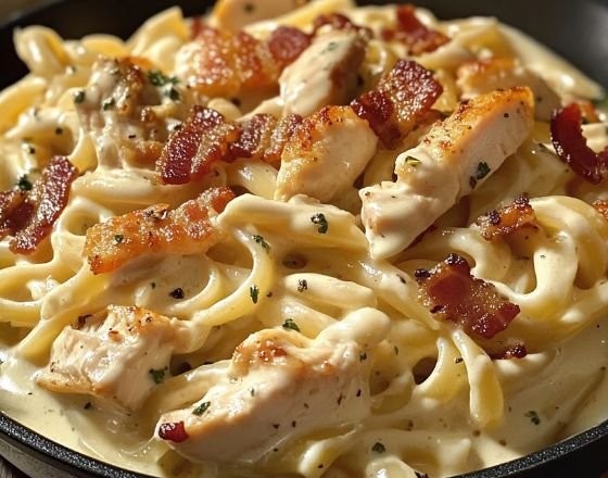 Chicken Bacon Ranch Pasta