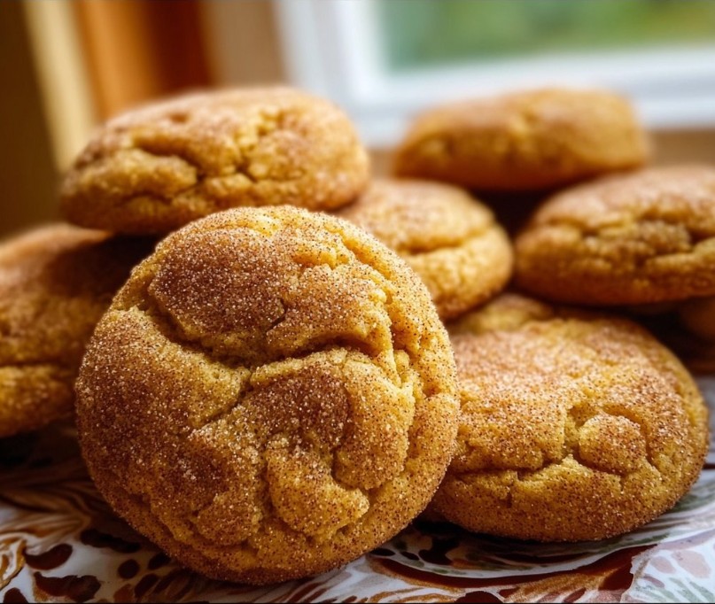 Pumpkin Snickerdoodle Cookies You’ll Crave This Fall