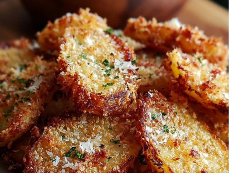 Papas Parmesano Crujientes y Crocantes