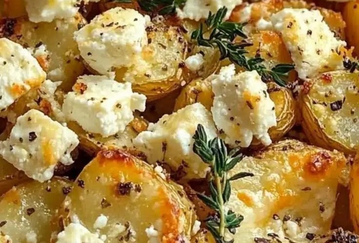 Feta Griego Patatas Asadas