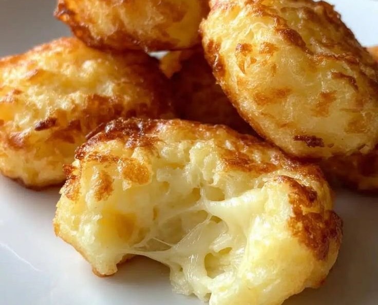 Crispy Mashed Potato Cheese Puffs