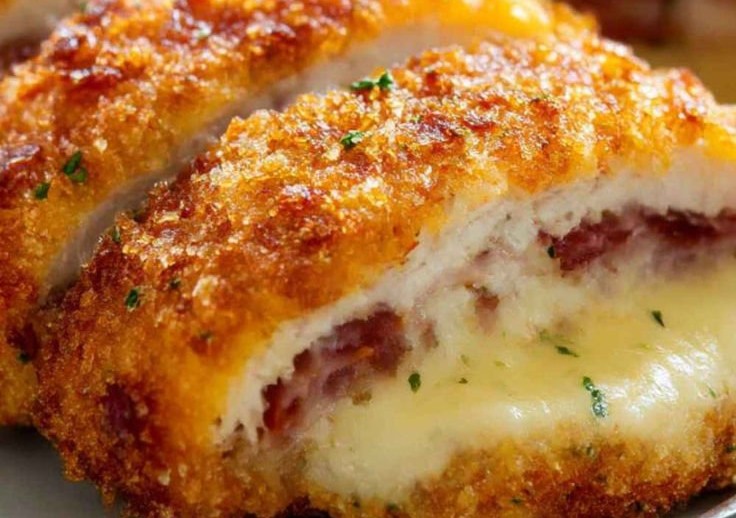 Baked Chicken Cordon Bleu