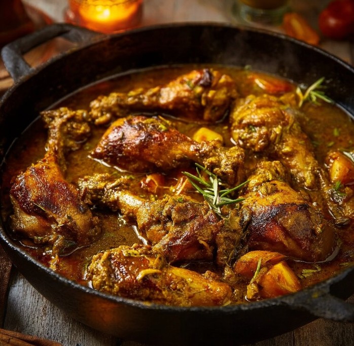 Authentic Jamaican Curry Chicken