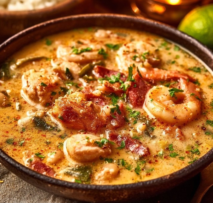 Cajun White Chicken Chili